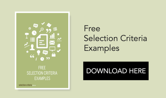 free selection criteria examples